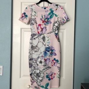 ASOS Pink floral dress